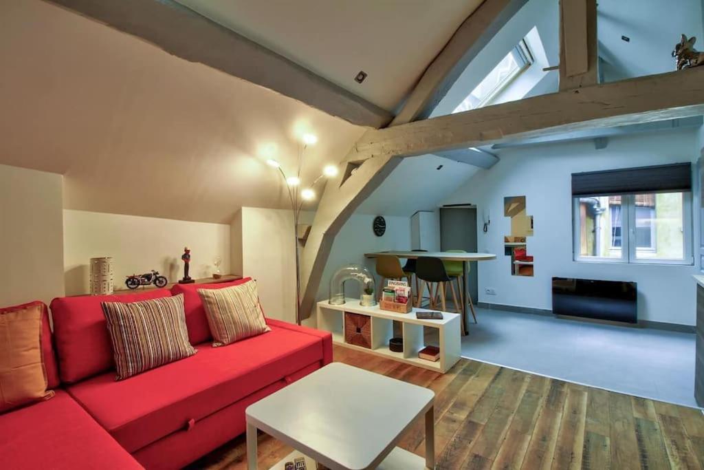 La Mansarde : Cosy Et Charme Au Centre Historique Apartment Dijon Exterior photo
